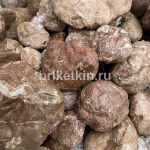 Валунчик. 100-300мм Розовый купить фракция по низкой цене у Брикеткина с доставкой и самовывозом, мешками, биг-бэгами (МКР), тоннами, килограммами.